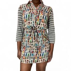 Uncle Frank Y2K Casual Shirt-Dress, XS